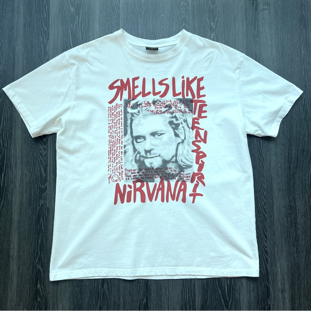 Vintage Nirvana Brockum Shirt Smells Like Teen Spirit Band Tee